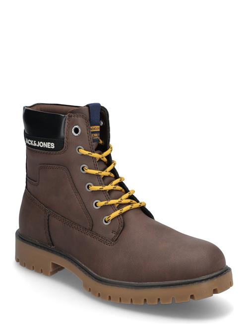 Jack & Jones Jfwfinius Pu Nubuck Boot Jack & J S Brown