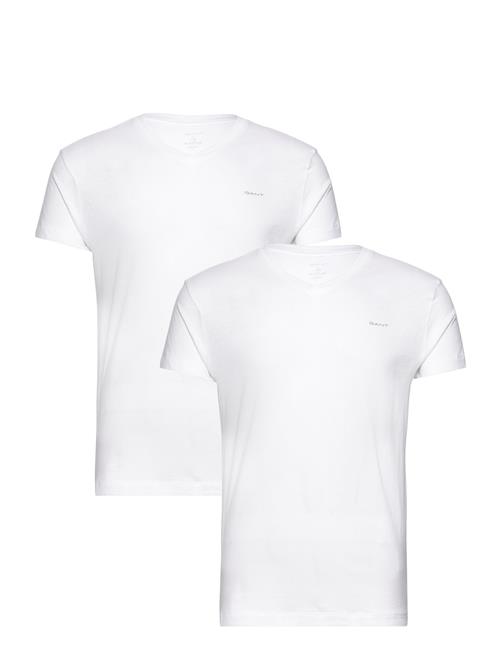 GANT V-Neck T-Shirt 2-Pack GANT White