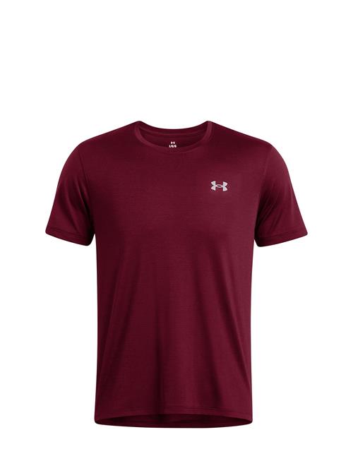 Ua Launch Shortsleeve Under Armour Burgundy