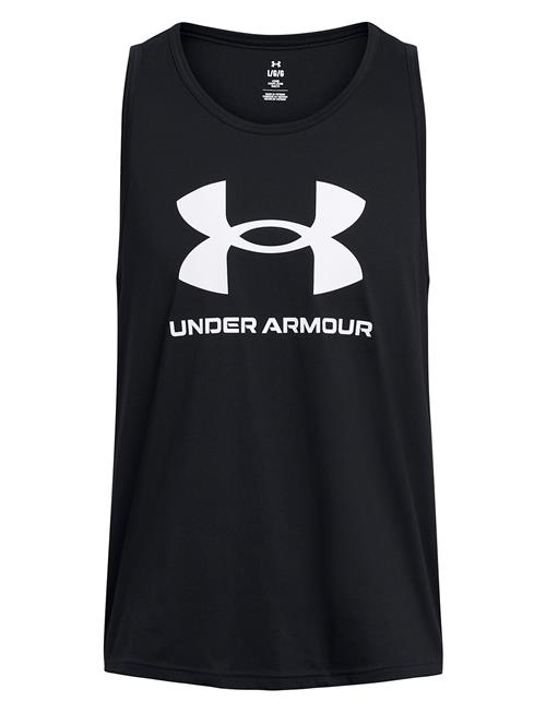 Se Ua Sportstyle Logo Tank Under Armour Black ved Booztlet