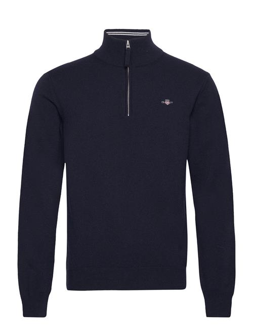 GANT Superfine Lambswool Half Zip GANT Navy