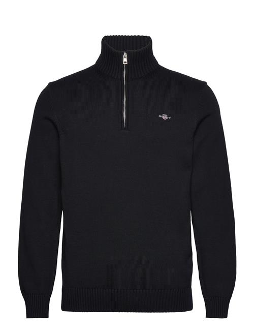 Casual Cotton Half Zip GANT Black