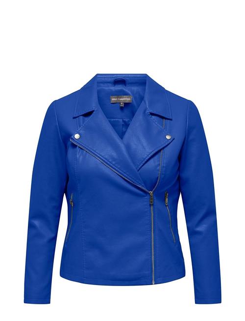 ONLY Carmakoma Carnewmelisa Faux Leather Biker Otw ONLY Carmakoma Blue