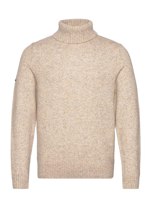 Brushed Roll Neck Jumper Superdry Beige