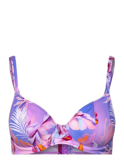 Freya Miami Sunset Uw Plunge Bikini Top Freya Patterned