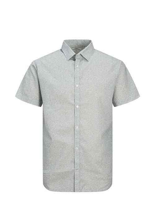 Jack & Jones Jprblasummer Print Shirt S/S Ss24 Sn Jack & J S Grey