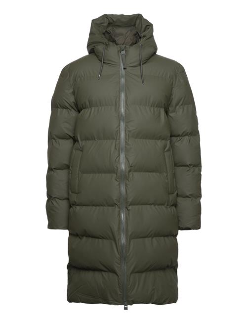 Rains Alta Longer Puffer Jacket W3T4 Rains Khaki