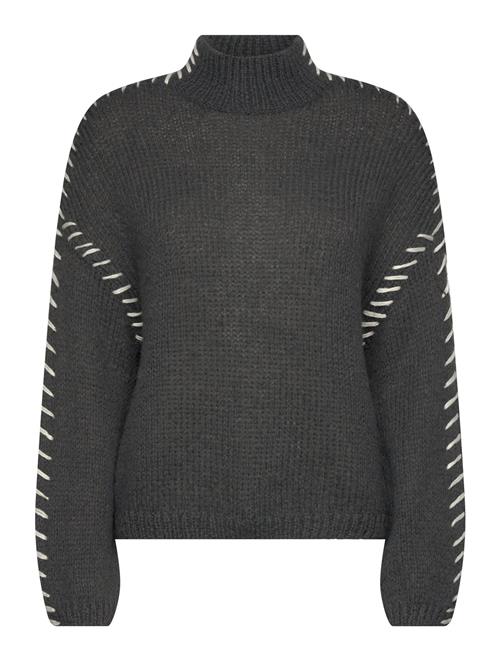 Vichoca New L/S Knit Pullover Vila Grey