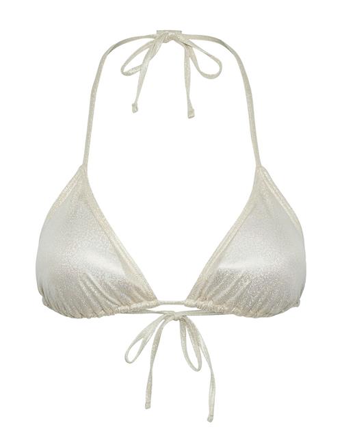 Pieces Pcangala Bikini Triangle Top Sww Bc Pieces White