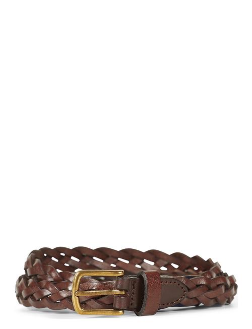 Howard London Braided Belt William Howard London Brown