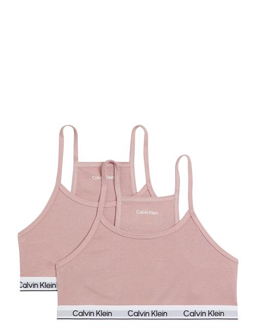 Calvin Klein 2Pk Racerback Bralette Calvin Klein Pink