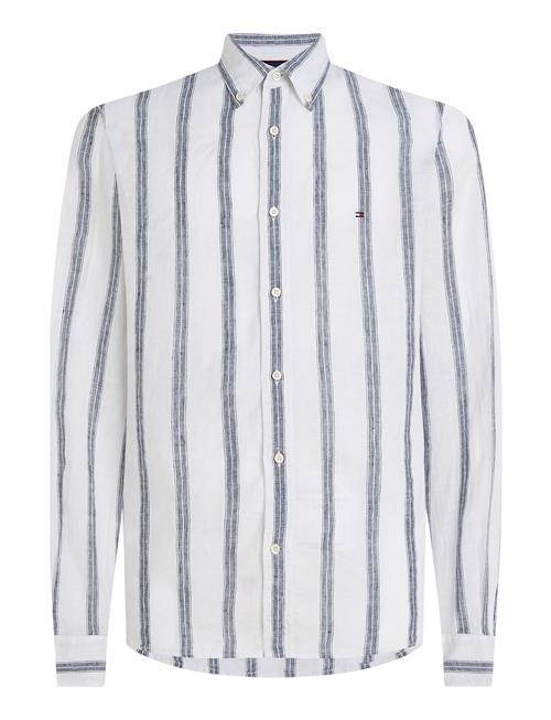 Tommy Hilfiger Linen Triple Stripe Shirt Tommy Hilfiger White