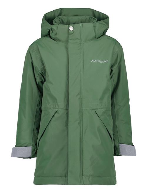 Didriksons Tundran Kids Parkas Didriksons Green