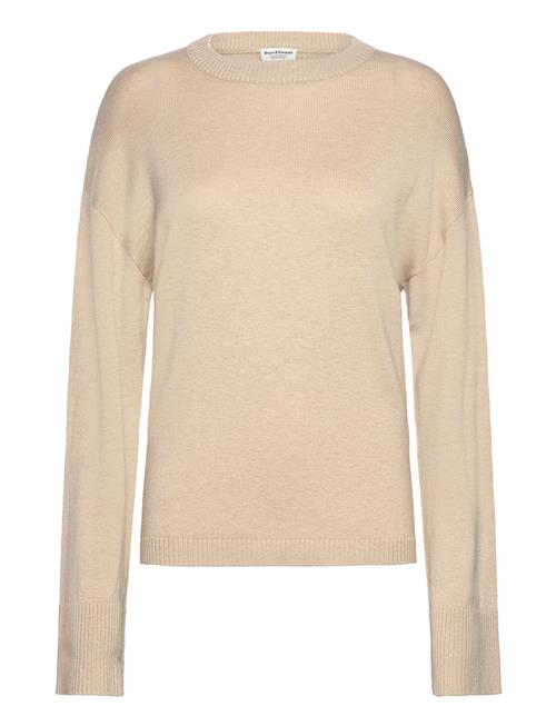 Se Bs Michelle Knitwear Bruun & Stengade Beige ved Booztlet