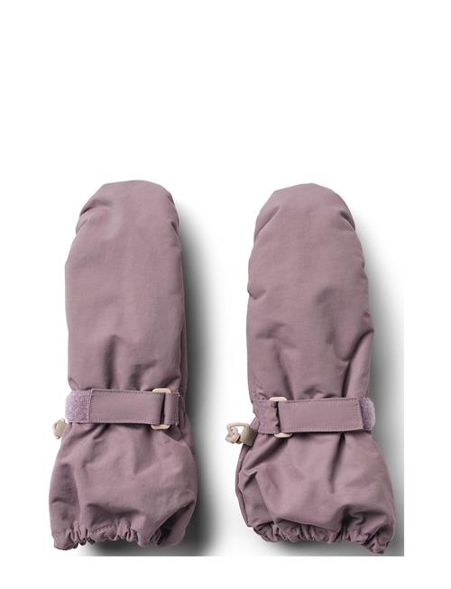 Wheat Mittens Tech Wheat Purple