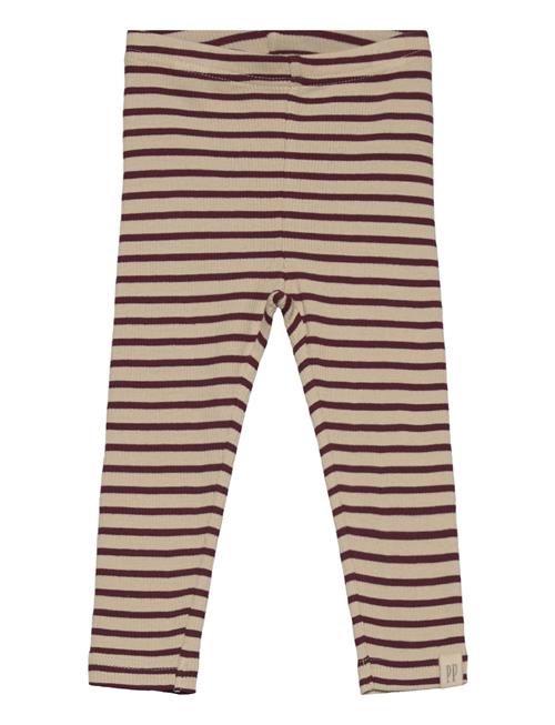 Legging Modal Striped Petit Piao Brown