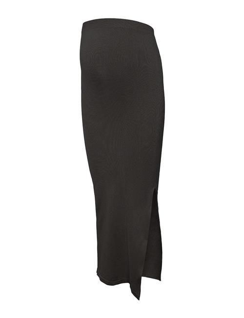 Mamalicious Mlalanis Seamless Al Rib Skirt Hw Noos Mamalicious Black