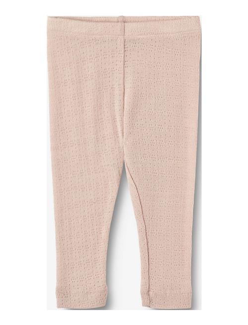 Wheat Wool Silk Leggings Agi Wheat Pink