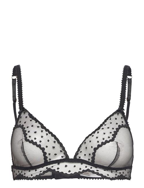 Etam Emerveillee Wireless Triangle Bra Etam Black