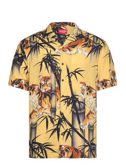 Superdry Hawaiian Resort Shirt Superdry Yellow