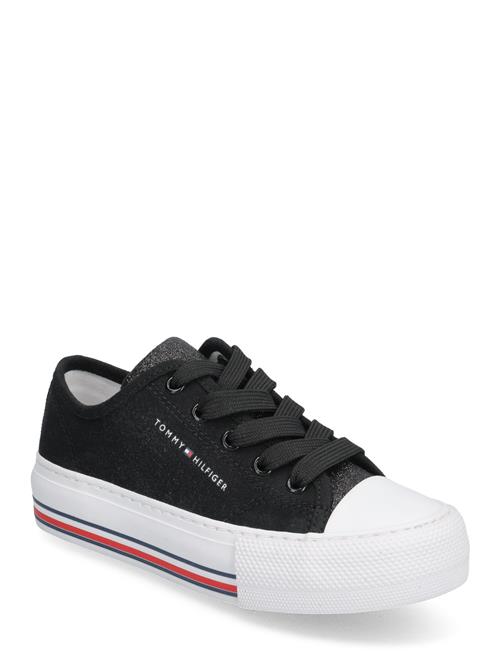 Low Cut Lace-Up Sneaker Tommy Hilfiger Black