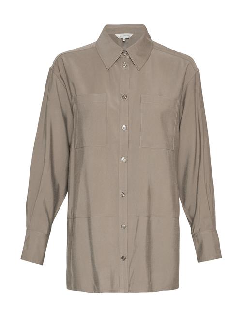 MSCH Copenhagen Mschlynelle Selia Shirt MSCH Copenhagen Brown