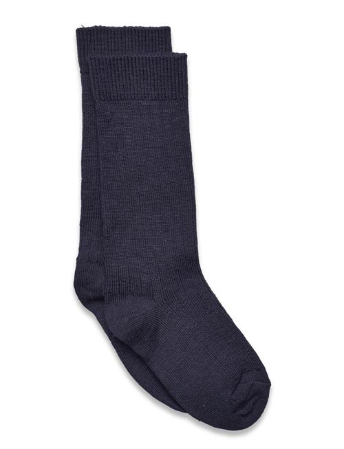 mp Denmark Wool Rib Knee Socks Mp Denmark Navy