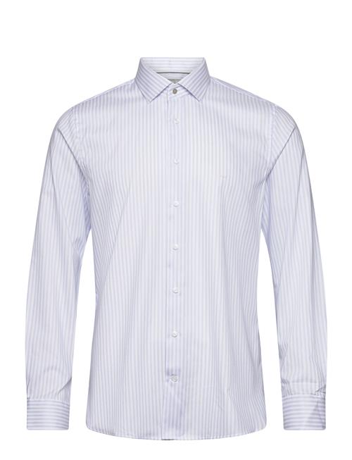 Michael Kors Bengal Dobby Slim Shirt Michael Kors Blue