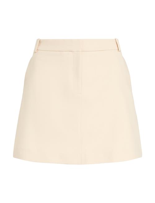 Tommy Hilfiger Core Straight Short Skirt Tommy Hilfiger Cream