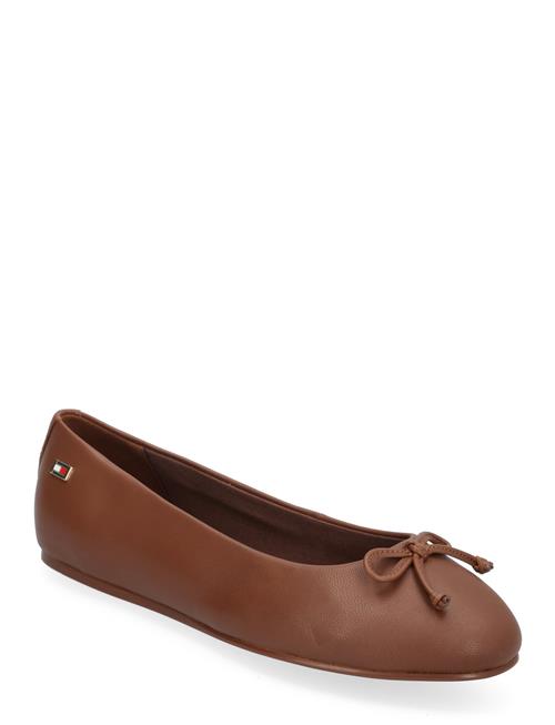 Tommy Hilfiger Essential Chic Ballerina Tommy Hilfiger Brown