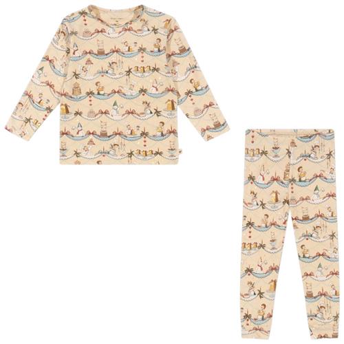 Konges Sløjd Basic Blouse/Pants Set Gots - Sugar Pie |  | 12 months