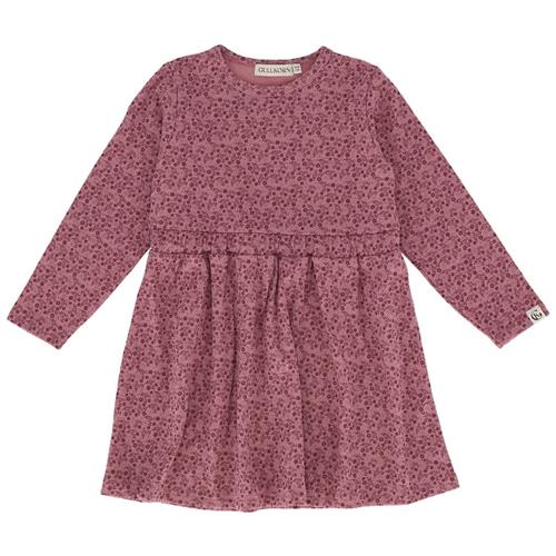 Gullkorn Villvette Dress Dark Pink 110 cm  Lyserød  110 cm  unisex