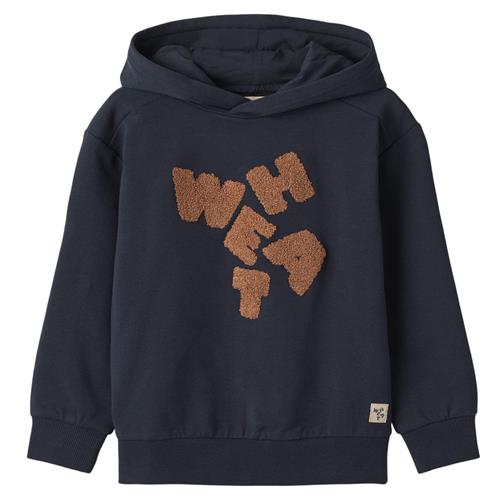 Se Wheat Sweatshirt Bertram Navy | Marine blå | 122 cm ved Babyshop
