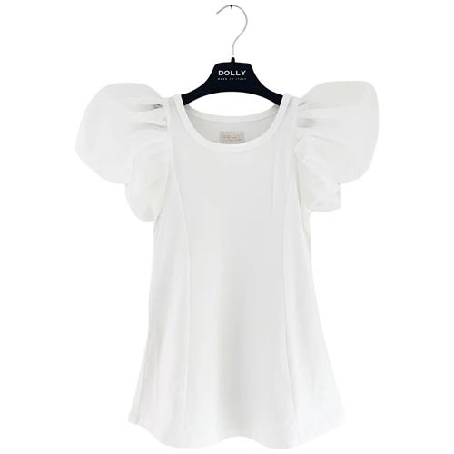 DOLLY by Le Petit Tom Organza Kjole White | Hvid | 1-3 years