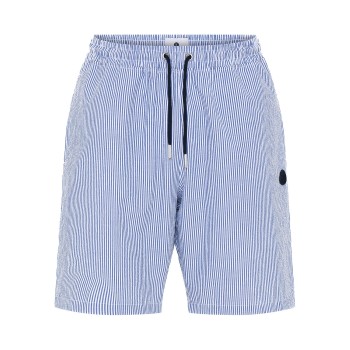 JBS of Denmark Seersuck Shorts Lyseblå Large Herre