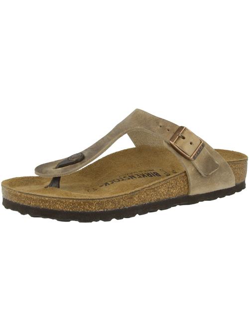 BIRKENSTOCK Klipklappere 'Gizeh'  brun