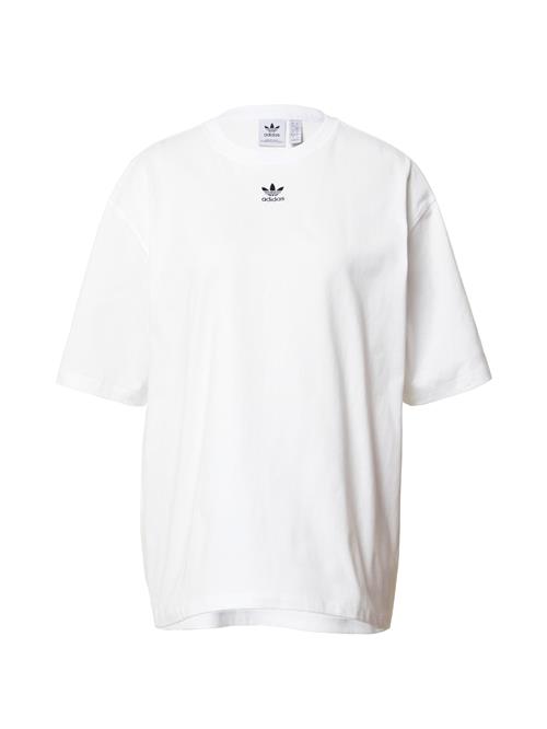 ADIDAS ORIGINALS Oversized bluse 'Adicolor Essentials'  sort / hvid