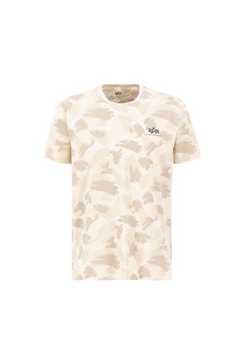 ALPHA INDUSTRIES Bluser & t-shirts  beige / mørkebeige / sort