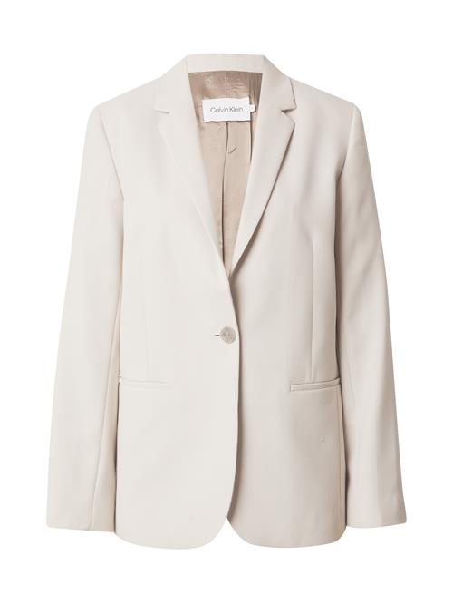 Calvin Klein Blazer 'ESSENTIAL'  lysegrå