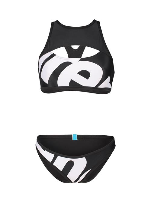 ARENA Sportsbikini 'LOGO'  sort / hvid