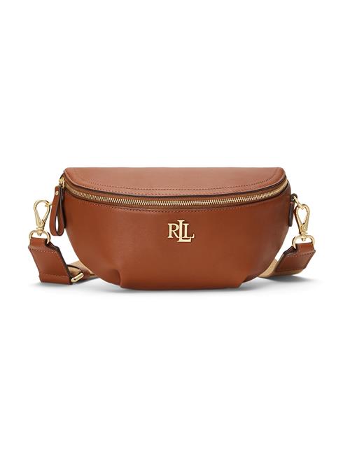 Lauren Ralph Lauren Bæltetaske 'MARCY'  beige / cognac / guld