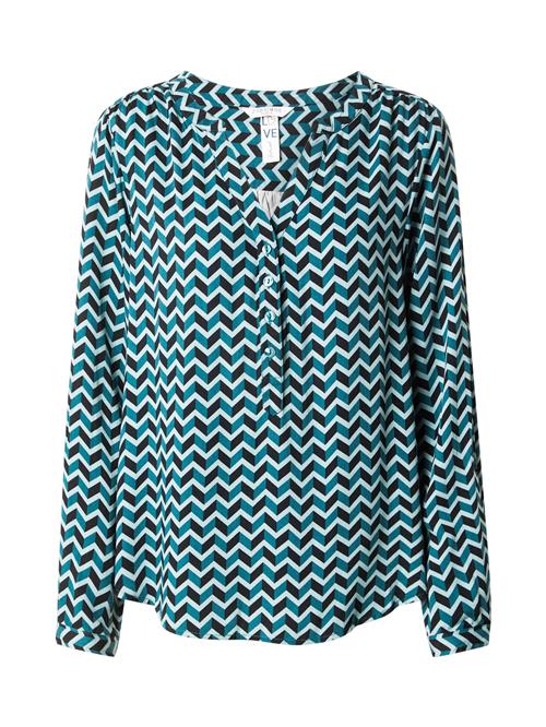 ZABAIONE Bluse 'Annabelle'  smaragd / mint / sort