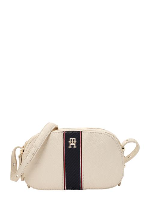 TOMMY HILFIGER Skuldertaske 'LEGACY'  creme / mørkeblå / rød / hvid