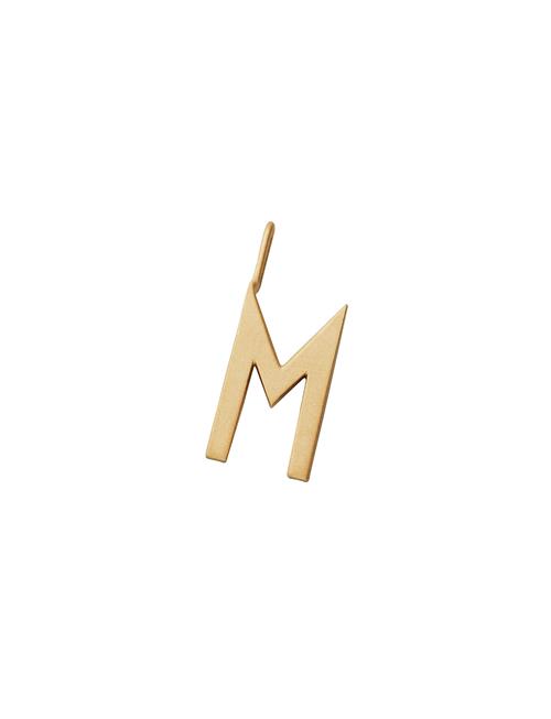 Letter For Initial Necklace A-Z Design Letters Gold