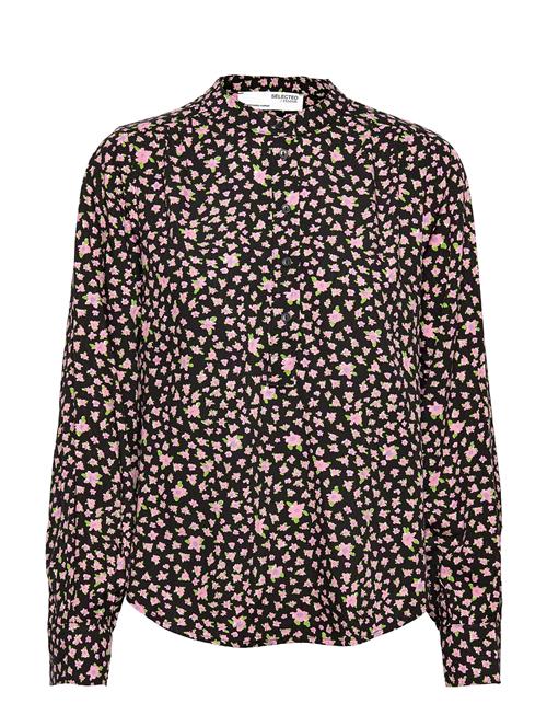 Selected Femme Slfjudita Ls Long Top B Selected Femme Patterned