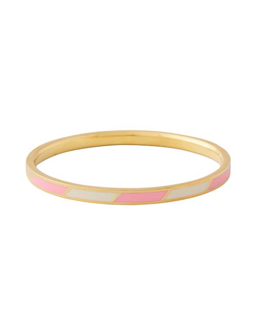 Design Letters Striped Candy Bangle Design Letters Pink