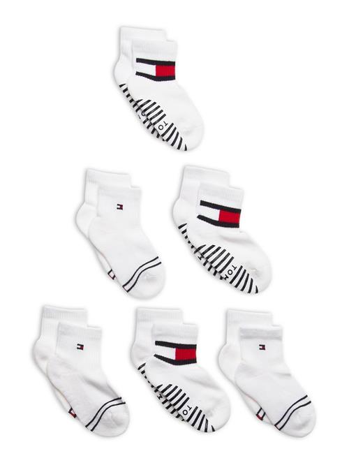 Tommy Hilfiger Th Baby Sock 6P Flag Sock Ecom Tommy Hilfiger White