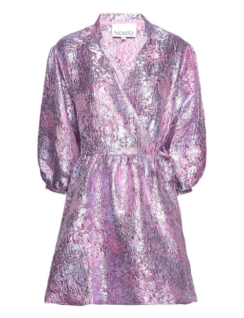 Noella Aya Jacquard Dress Noella Purple