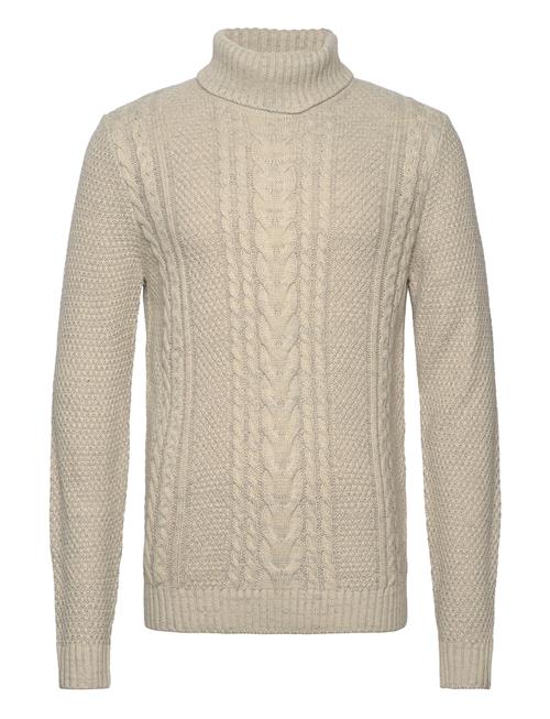 Jack & Jones Jjcraig Knit Roll Neck Aw23 Jack & J S Cream