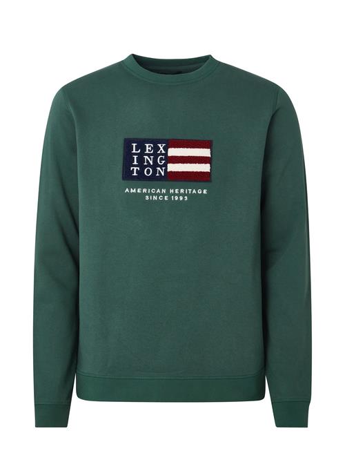 Lexington Clothing Barry Cotton Sweatshirt Lexington Clothing Green